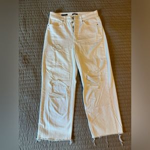 Wild Fable Highest Rise Straight Jeans - white; size 6. Never worn.